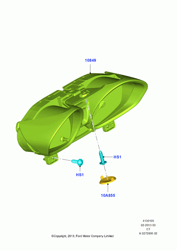 05 - Instrument Cluster; 29/APR/2013-01/AUG/2019