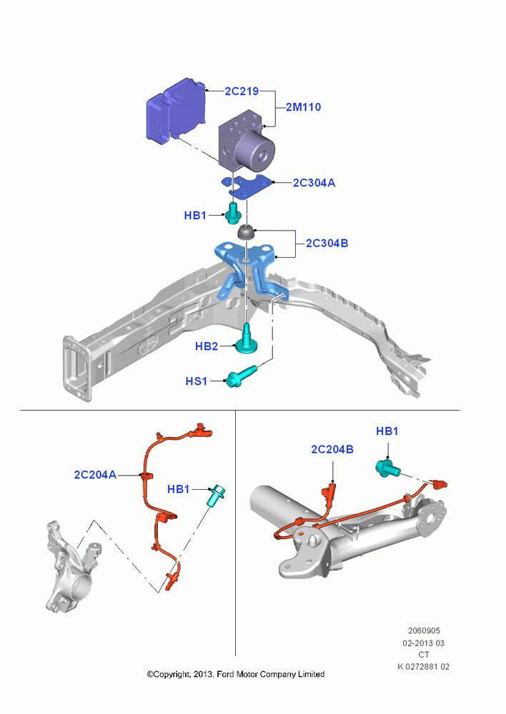 05 - Anti-Lock Braking System; 29/APR/2013-01/AUG/2019