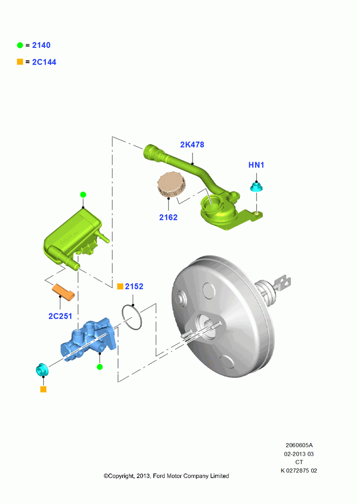 05A - Master Cylinder - Brake System, B5/IB5; 29/APR/2013-01/AUG/2019