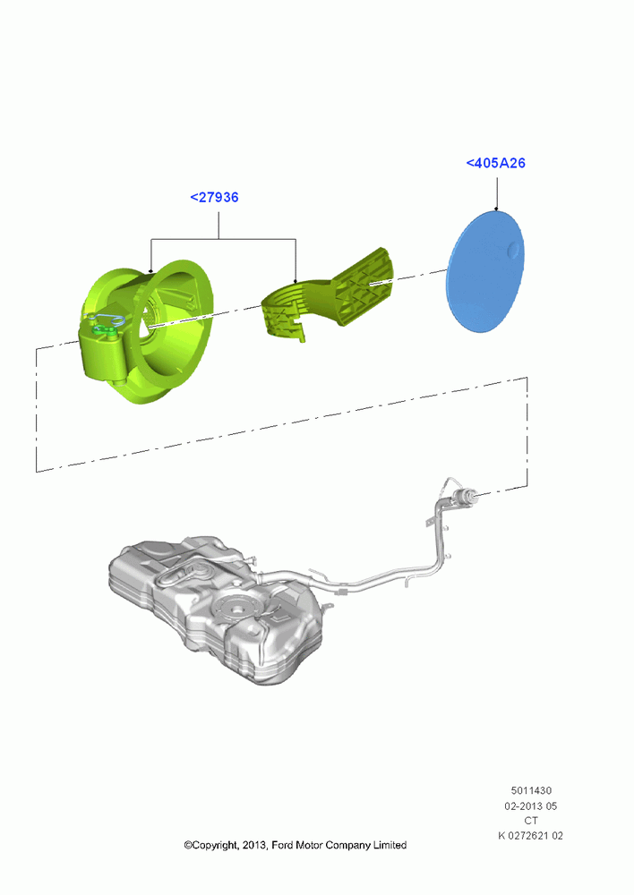 30 - Fuel Tank Filler Door and Controls; 29/APR/2013-01/AUG/2019