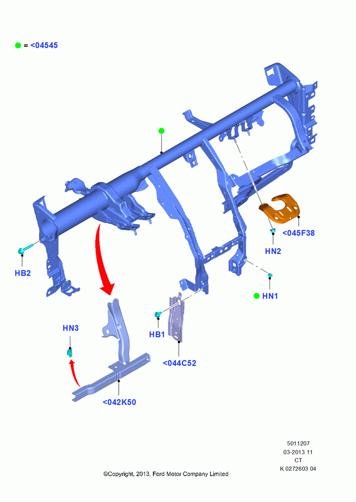 07 - Instrument Panel Installation; 29/APR/2013-01/AUG/2019