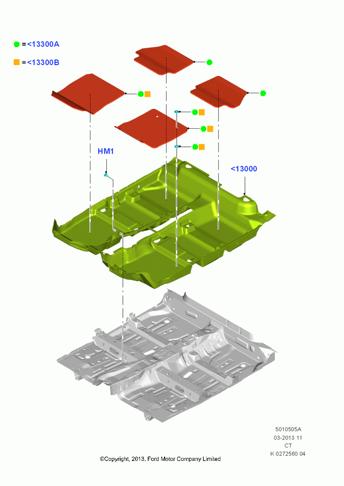 05A - Floor Trim; 29/APR/2013-01/AUG/2019