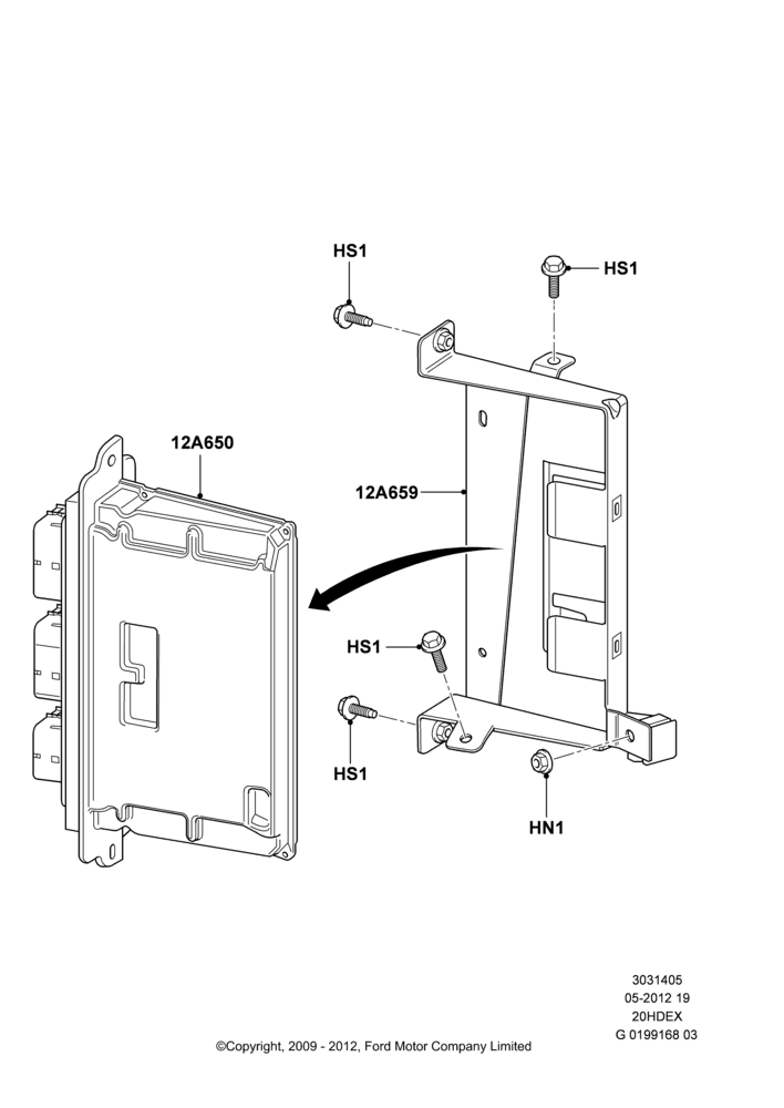 05 - Engine Modules and Sensors, 2.0L Duratec HE (137PS); 01/APR/2009