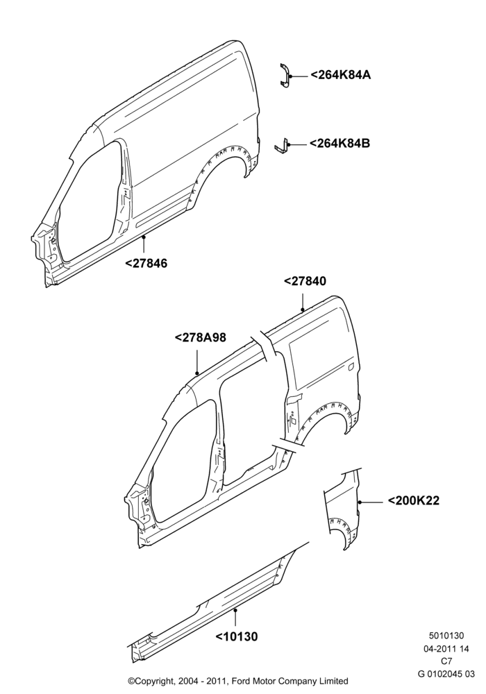 30 - Side Panels - Outer; 20/MAY/2002