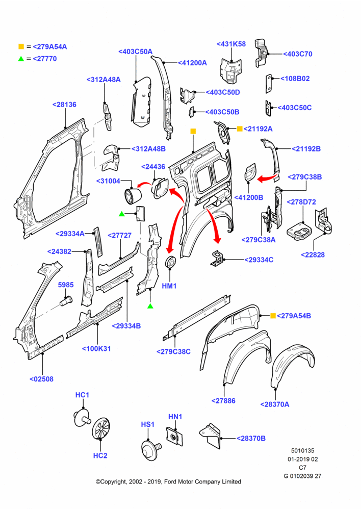 35 - Side Panels - Inner; 20/MAY/2002