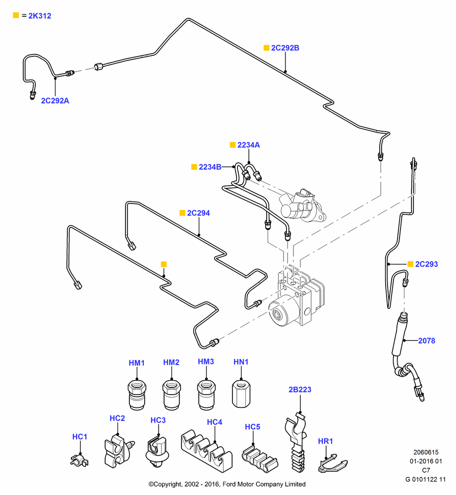 15 - FRONT BRAKE LINES; 20/MAY/2002