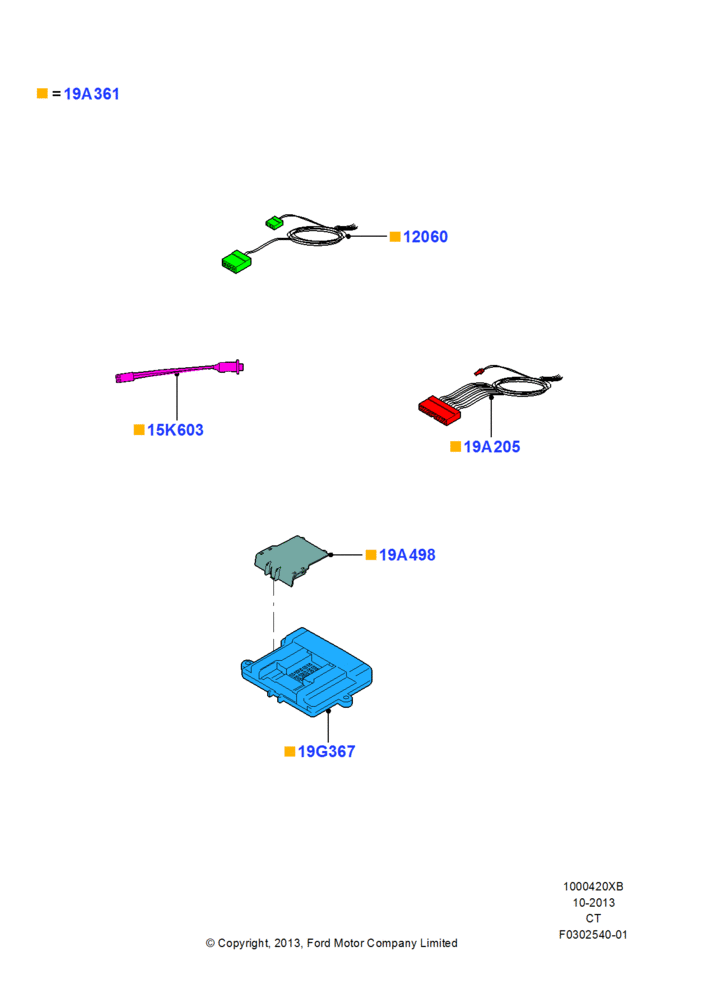 20XB - Accessory Anti-Theft Devices, Accessory; 29/APR/2013-01/AUG/2019