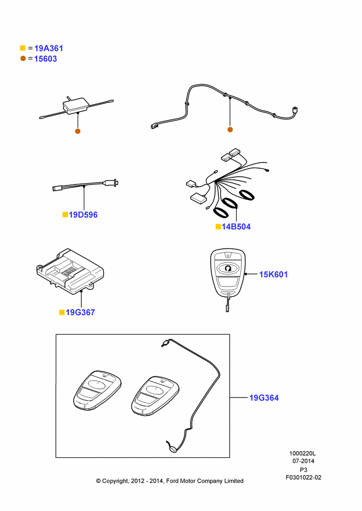 20XL - Remote Starting Kit, Accessory, Scalable, One Way; 29/FEB/2012-31/OCT/2016