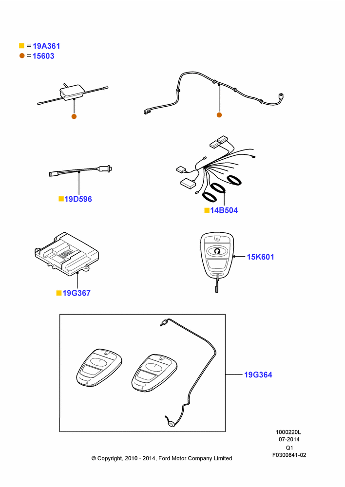 20L - Remote Starting Kit, Accessory, Scalable, One Way; 12/JUL/2010-24/DEC/2014