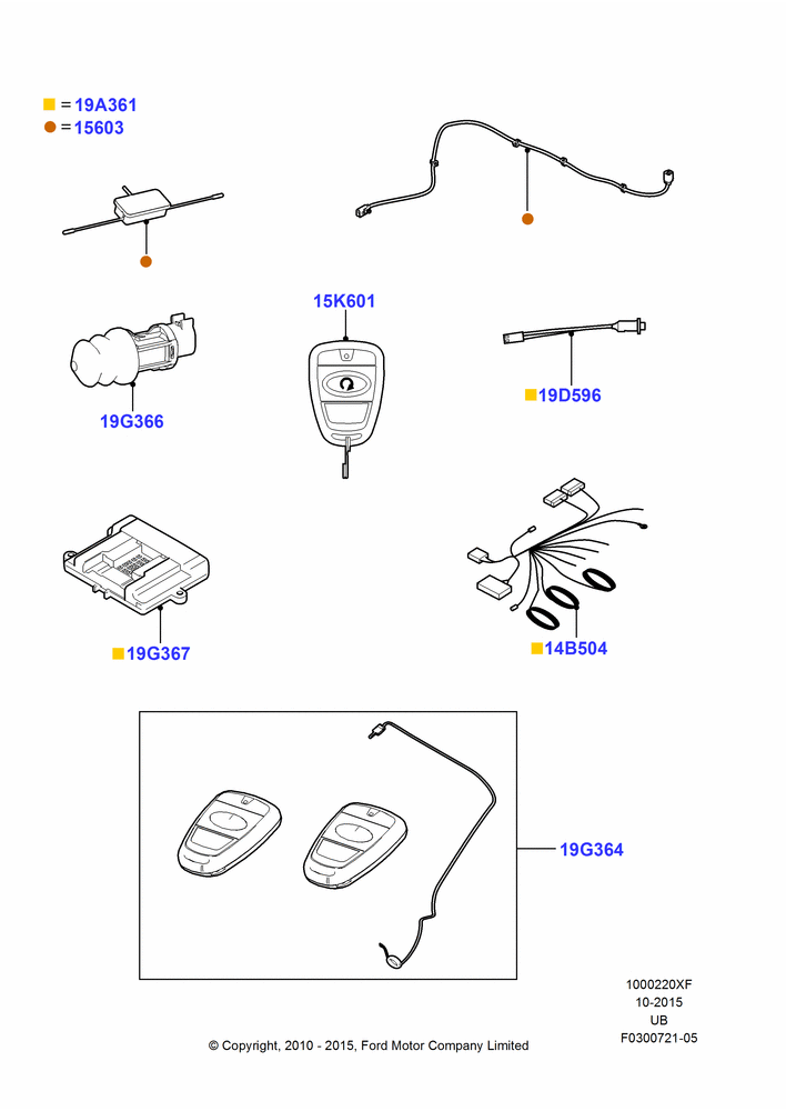 20XF - Remote Starting Kit, Accessory, Scalable, One Way; 04/OCT/2010-04/MAY/2015