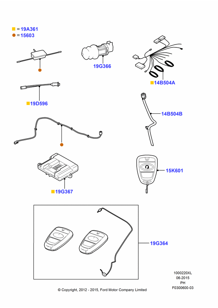 20XL - Remote Starting Kit, Accessory, Scalable, One Way; 06/FEB/2012-14/NOV/2016