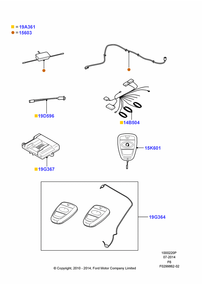 20P - Remote Starting Kit, Accessory, Scalable, One Way; 03/NOV/2010-23/DEC/2014