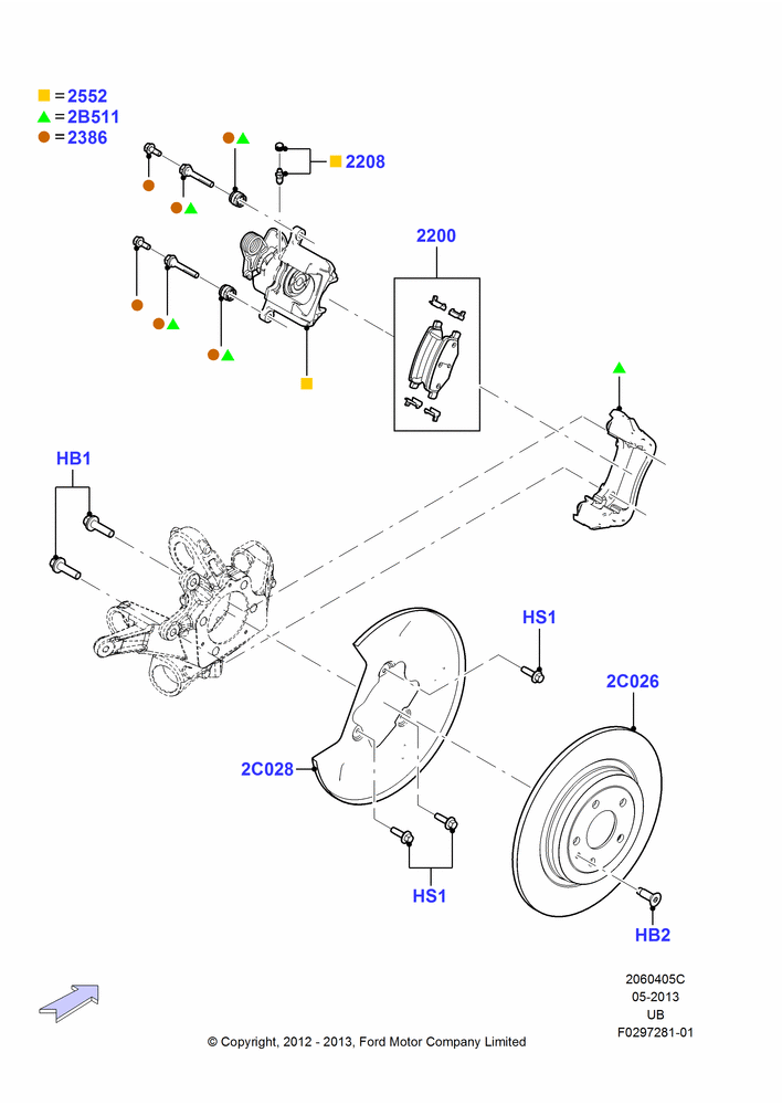 Rear Brake Discs and Calipers, Standard Duty Fr/Rr Calp And Pads, HD Frt/Std Duty Rr Caliprs And Pads