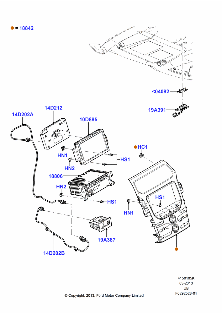 05K - Audio Equipment - Original Fit, Human Machine Interface 3; 03/JUN/2013-04/MAY/2015