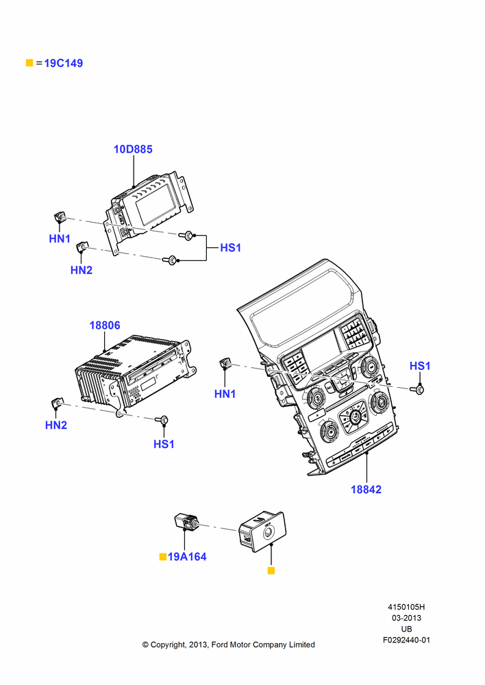 05H - Audio Equipment - Original Fit, Human Machine Interface 1; 03/JUN/2013-04/MAY/2015