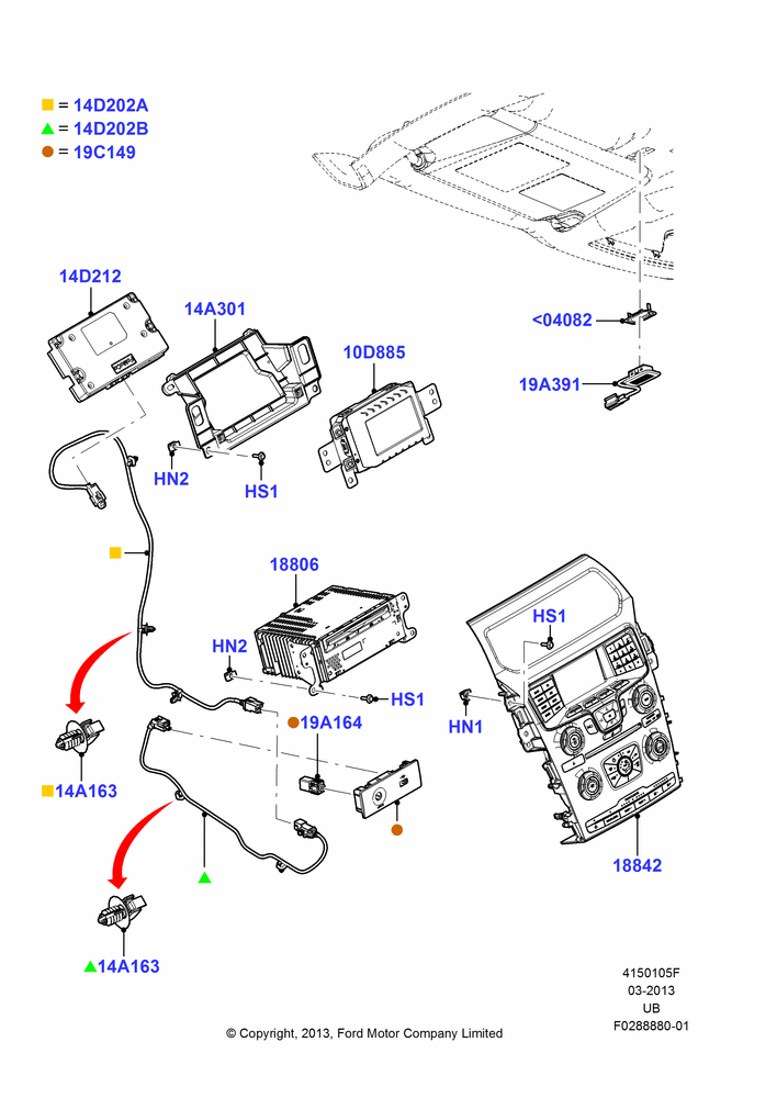 05F - Audio Equipment - Original Fit, Human Machine Interface 2; 09/JAN/2012-03/JUN/2013