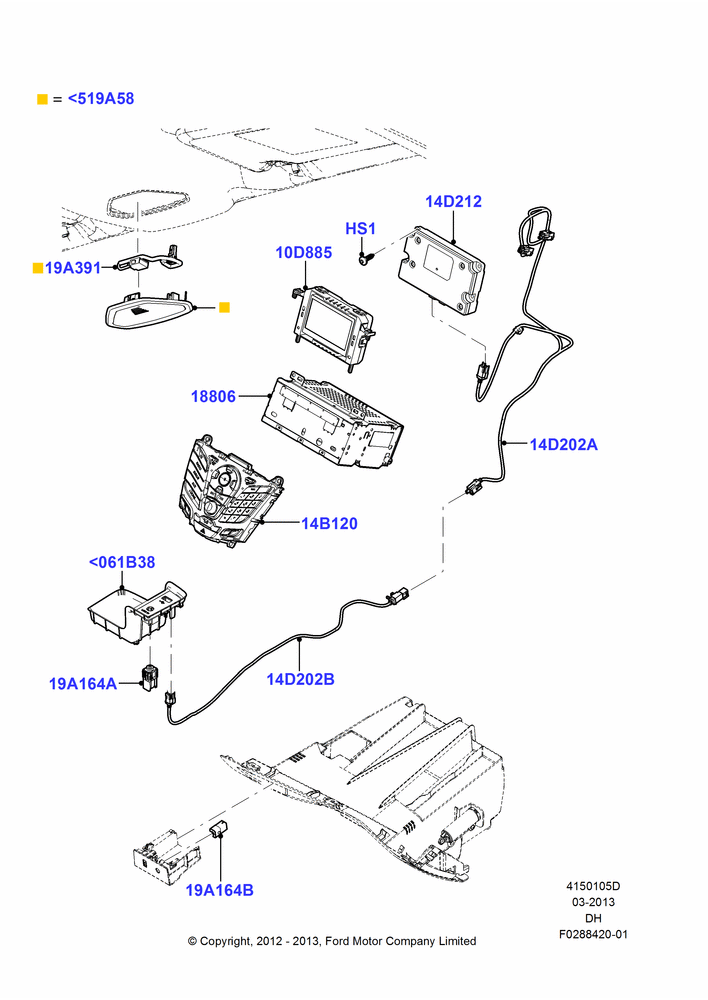 05D - Audio Equipment - Original Fit, Consolette - Floor Mounted, With Sync; 23/JUL/2012-08/DEC/2014