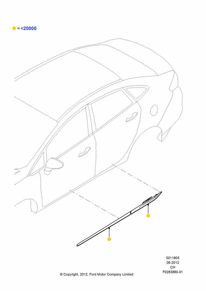 05XB - Stripe Decals, Accessory; 04/JUN/2012-27/APR/2013