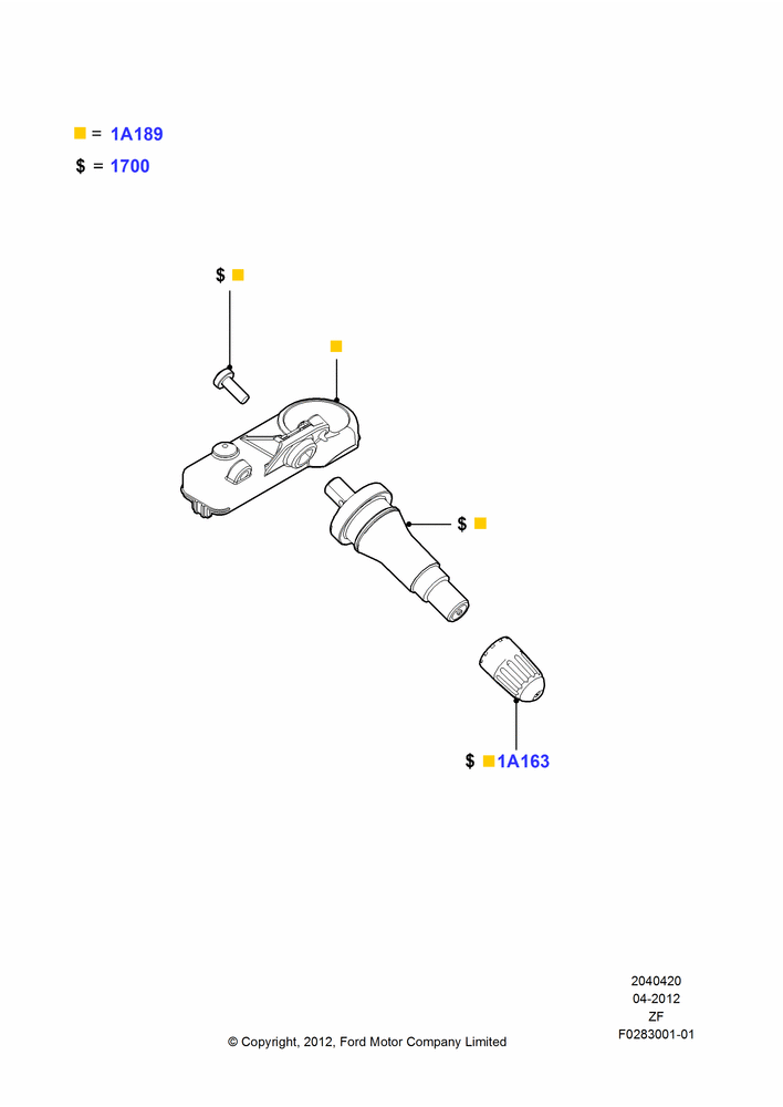 Tire Pressure Monitor System, Base, GT
