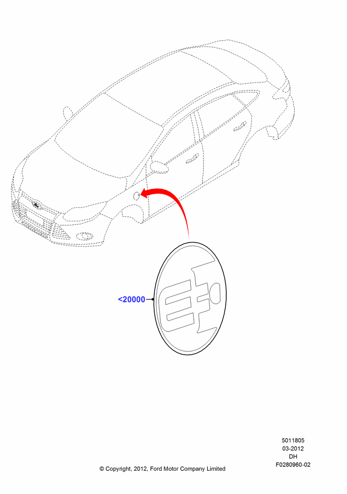 05XB - Stripe Decals, BEV Version, Accessory; 19/MAR/2012-04/MAY/2018