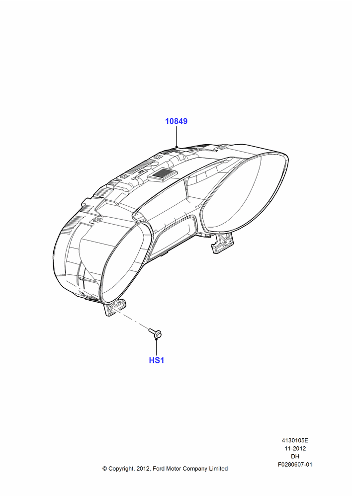 05E - Instrument Cluster, Sel Version; 19/MAR/2012-23/JUL/2012