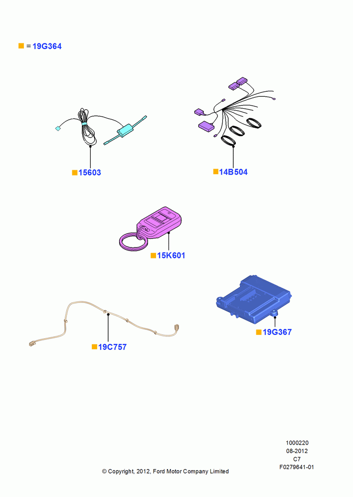 20XA - Remote Starting Kit, Less Keyless Entry System, Accessory, Single Directional; 13/AUG/2012-29/SEP/2014