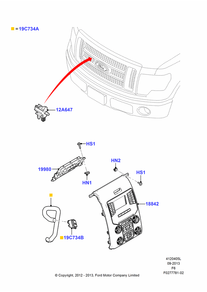 05L - Heater & Air Conditioning Controls, Human Machine Interface 3; 20/AUG/2012-23/DEC/2014