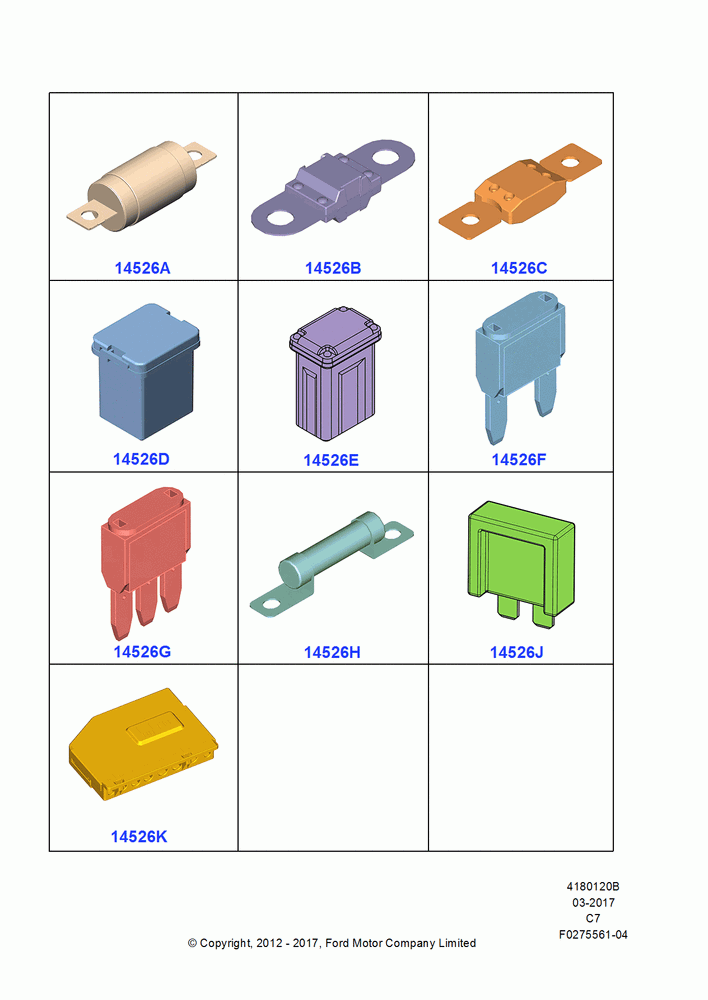 20B - Fuses, Holders and Circuit Breakers, Fuses, Circuit Breakers And Circuit Components; 13/AUG/2012