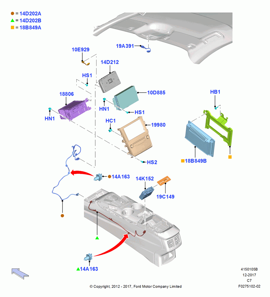 05B - Audio Equipment - Original Fit, 1.6L PI TC I4 ETHNL, 2.5L Duratec (110kW/150PS), 2.0L EcoBoost (240PS), Human Machine Interface 4, Human Machine Interface 5; 13/AUG/2012