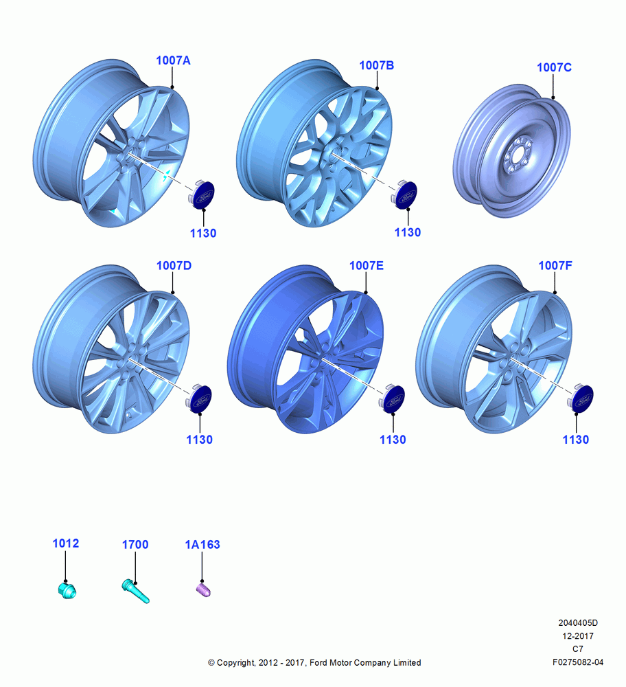 05D - Wheels, With 19" Wheels; 13/AUG/2012
