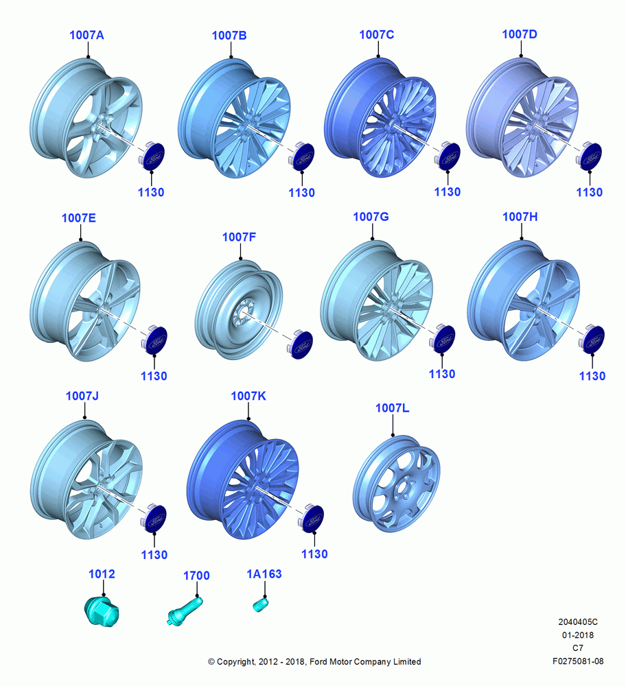 05C - Wheels, With 18" Wheels; 13/AUG/2012