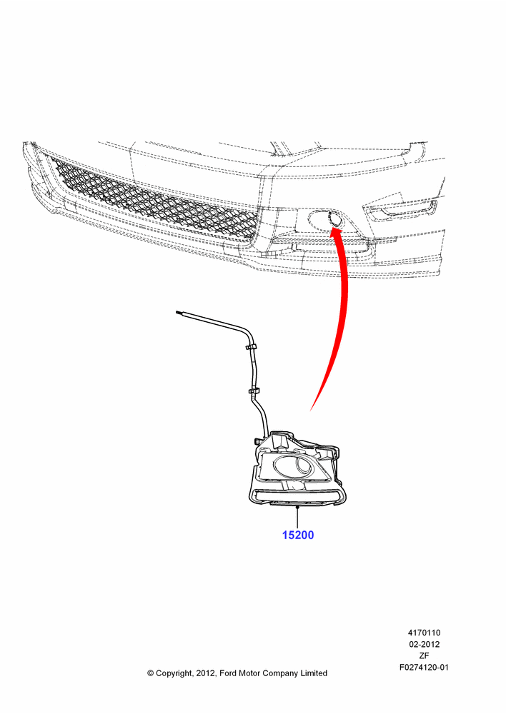 Front Fog Lamps, GT, Accessory