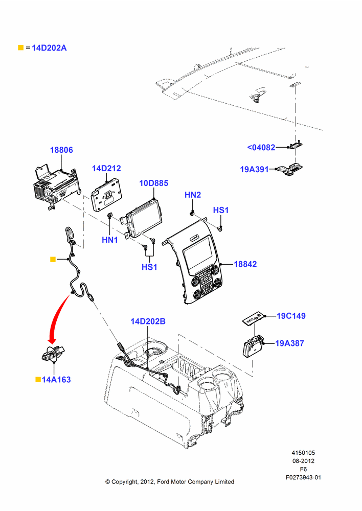 05S - Audio Equipment - Original Fit, Human Machine Interface 5; 20/AUG/2012-23/DEC/2014