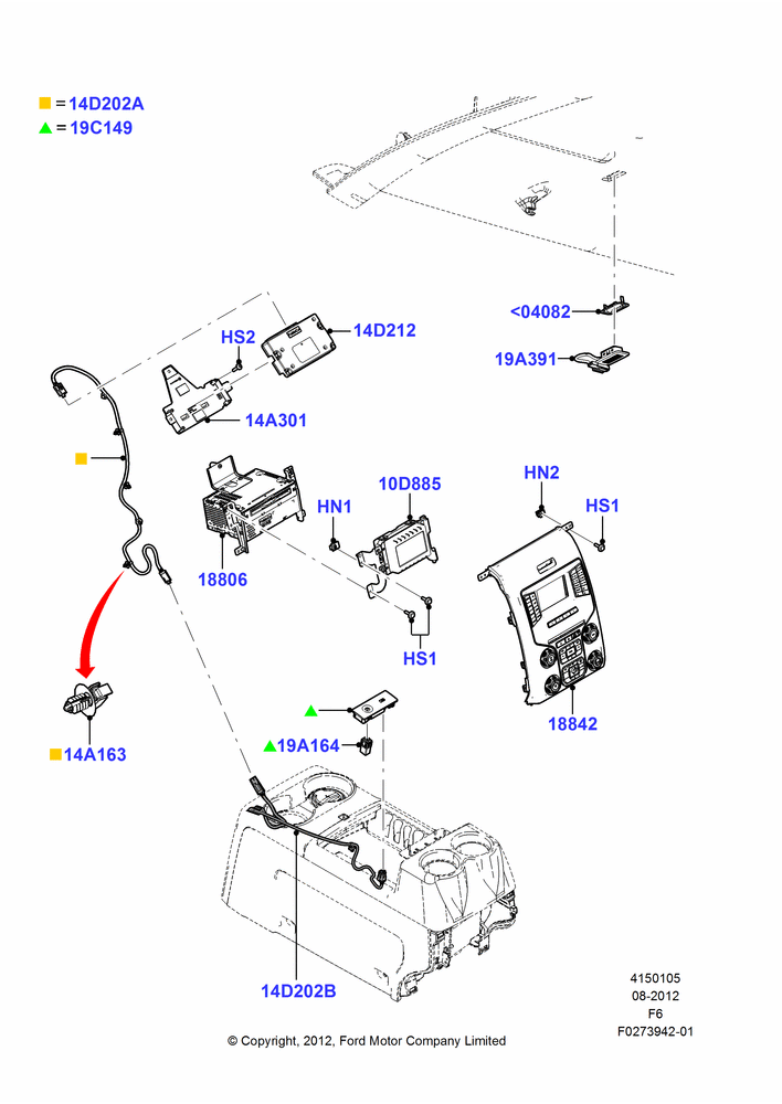05R - Audio Equipment - Original Fit, Human Machine Interface 3; 20/AUG/2012-23/DEC/2014