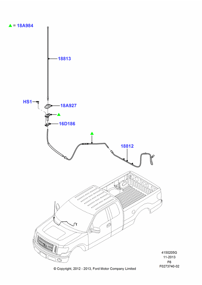 05G - Antenna, AM/FM CD/Clock, Less Radio Reception Equipment, With AM/FM CD Player, Human Machine Interface 1; 20/AUG/2012-23/DEC/2014