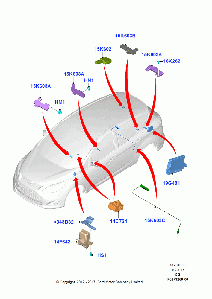 05B - Vehicle Modules and Sensors, Plug-In Gas/Electric Hybrid; 01/OCT/2012-26/APR/2018