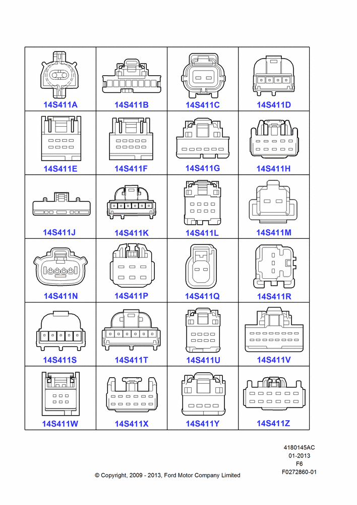 45AC - Pigtail Wiring Kits, Page A, Switches; 06/JUL/2009-23/DEC/2014
