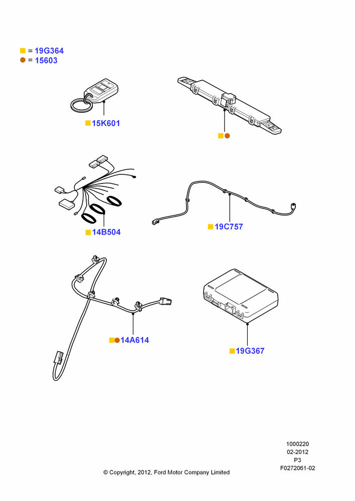 20XF - Remote Starting Kit, Accessory, One Way Remote Start, Long Range; 29/FEB/2012-06/MAY/2013