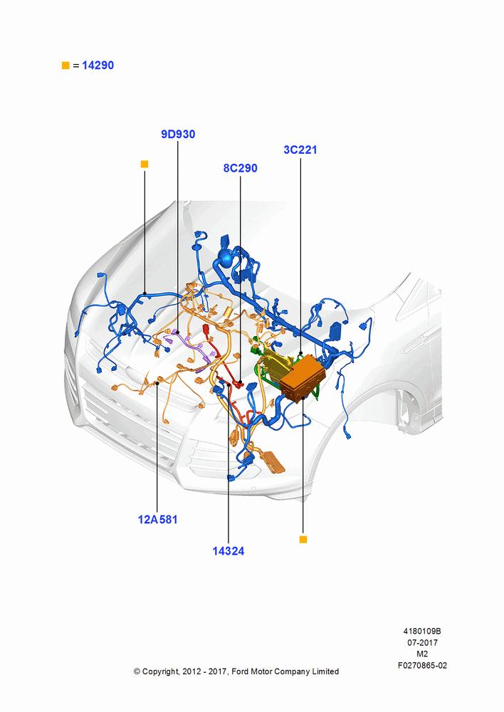 09B - Wiring - Engine And Transmission, 2.0L EcoBoost (240PS) - MI4; 09/APR/2012-21/MAR/2016