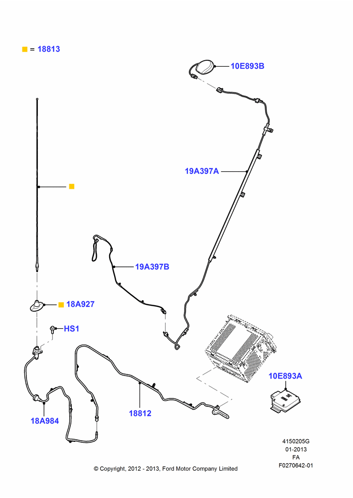 05G - Antenna, HD Radio Broadcast; 22/OCT/2012-05/JUL/2016