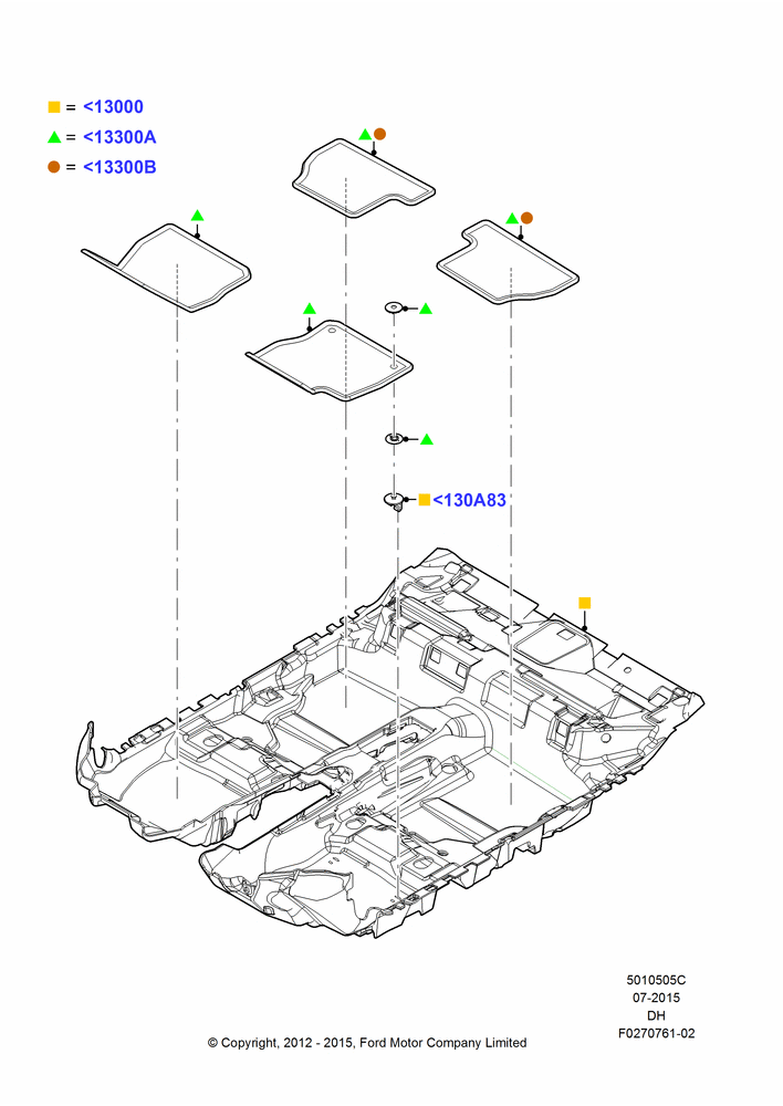 05C - Floor Trim, ST Version; 30/JUL/2012-08/JUL/2015