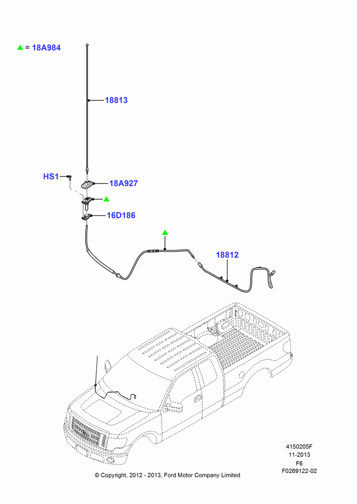 05F - Antenna, Electronic AM/FM/Stereo With Clock; 20/AUG/2012-23/DEC/2014