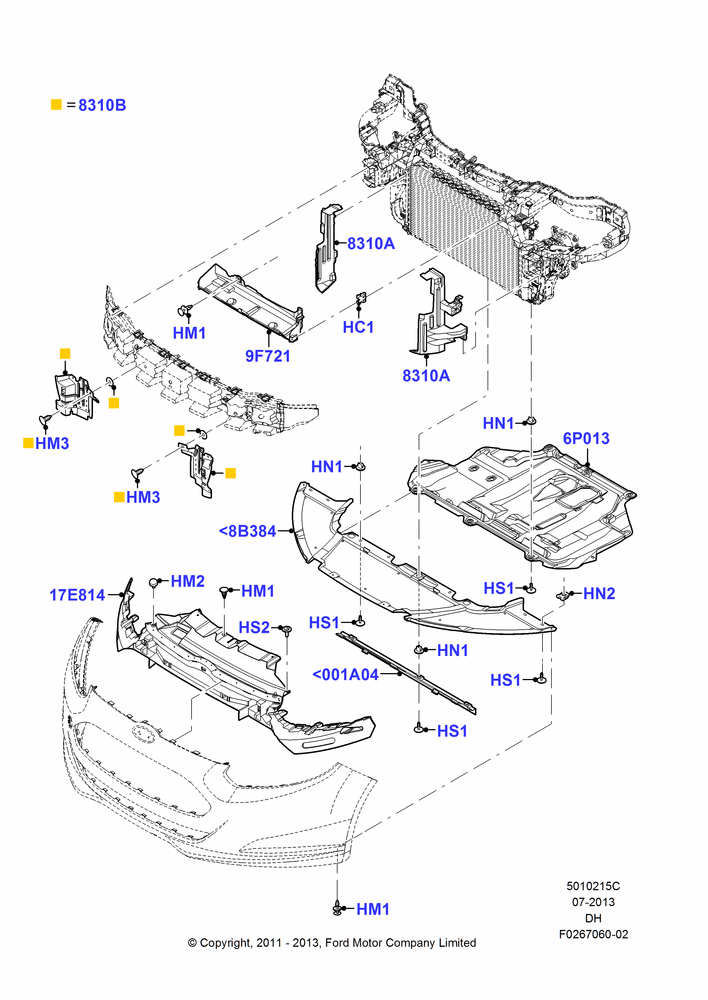 15C - Air Deflectors, BEV Version; 19/MAR/2012-04/MAY/2018