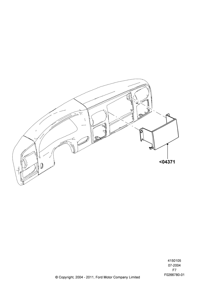 05E - Audio Equipment - Original Fit, Less Radio; 19/JUL/2004-12/FEB/2010