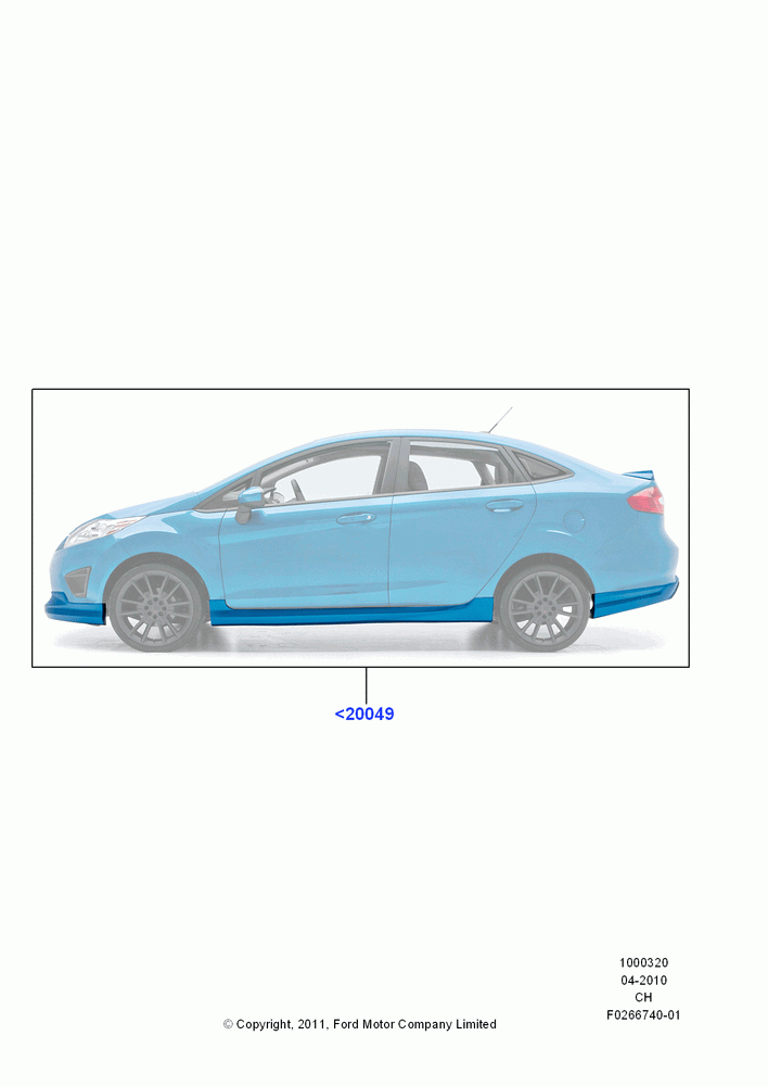 20G - Body Dress Up Kits - Front, 4 Door Sedan, Set Of 5 Pieces, Accessory, Kit Includes Front Fascia, Rear Fascia, Rockers, Door Mouldings, Deck Spoiler; 26/APR/2010-18/JUL/2011