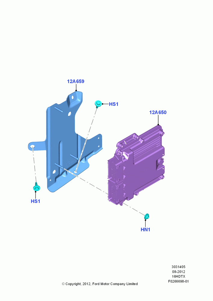 05A - Engine Modules and Sensors, 1.6L PI TC I4 ETHNL; 13/AUG/2012-14/JUL/2014