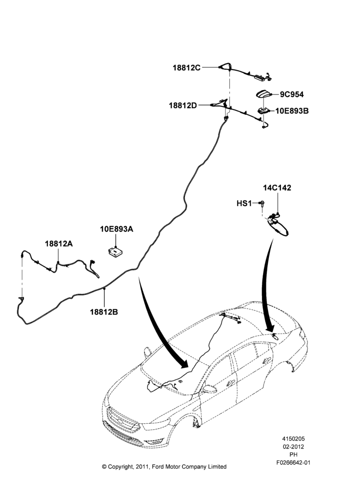 05J - Antenna, Limited Version, SEL Version, SHO; 06/FEB/2012-01/MAR/2019