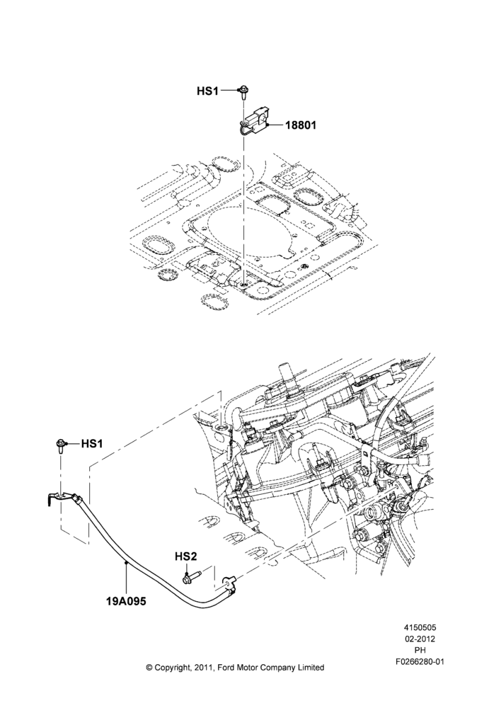05E - Radio Suppression, 3.5L DOHC T/C V6 Gas, SHO; 06/FEB/2012-01/MAR/2019