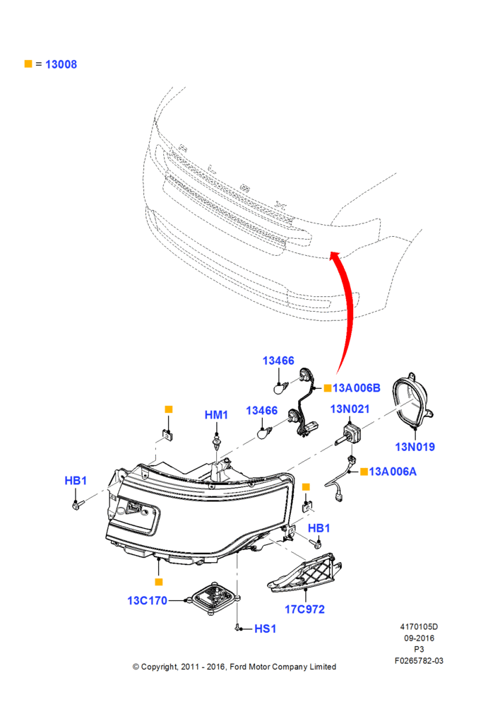 05D - Headlamps and Front Flasher Lamps, High Intensity Discharge Headlamp; 29/FEB/2012