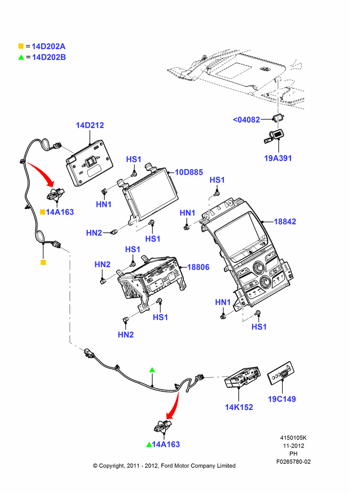05K - Audio Equipment - Original Fit, Human Machine Interface 3; 06/FEB/2012-01/MAR/2019